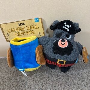 Bark Canine Ball Cannon and Barkbear The Pirate